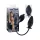 You2Toys - True Black aufpumpbarer Analkegel