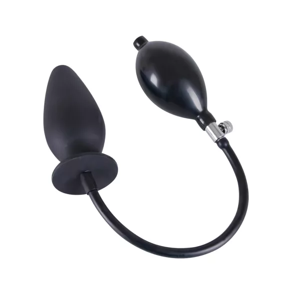 You2Toys - True Black aufpumpbarer Analkegel