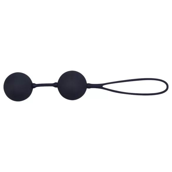 Black Velvets - Geishakugel-Duo für Kegel-Training (2-teilig)