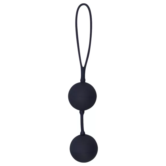 Black Velvets - Geishakugel-Duo für Kegel-Training (2-teilig)