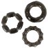 You2Toys - Set aus 3 variablen Penisringen - Grau