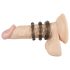 You2Toys - Set aus 3 variablen Penisringen - Grau