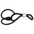 You2Toys - Dreifach, verstellbarer Penis- & Hodens-Ring (schwarz)