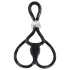 You2Toys - Dreifach, verstellbarer Penis- & Hodens-Ring (schwarz)