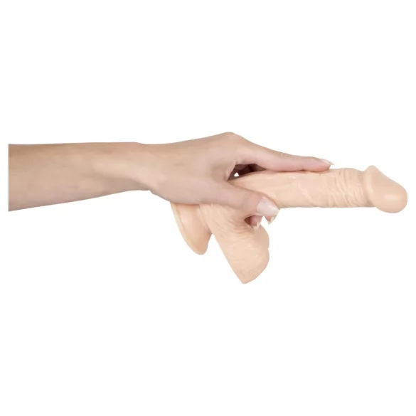 You2Toys - Europäischer Liebhaber - Dildo mit Hoden - mittel (natur)