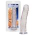Kristallklarer mittlerer Dildo