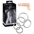 Bad Kitty - Metall Penisring Set (5-tlg)
