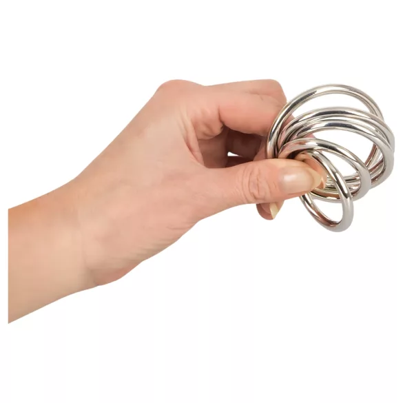 Bad Kitty - Metall Penisring Set (5-tlg)