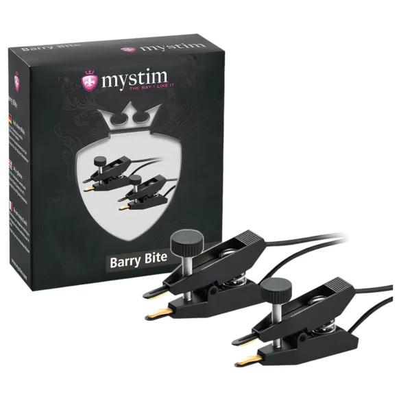 mystim Barry Bite - Elektro-Klammern (2 Stk.)