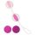 Geisha Kugeln 2 - Vielseitiges Set (Pink-Weiß)
