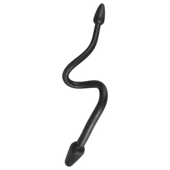 Rebel Double Plug - Doppel-Spitz Analplug (schwarz)