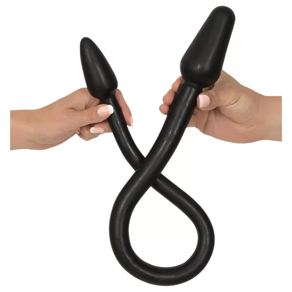 Rebel Double Plug - Doppel-Spitz Analplug (schwarz)