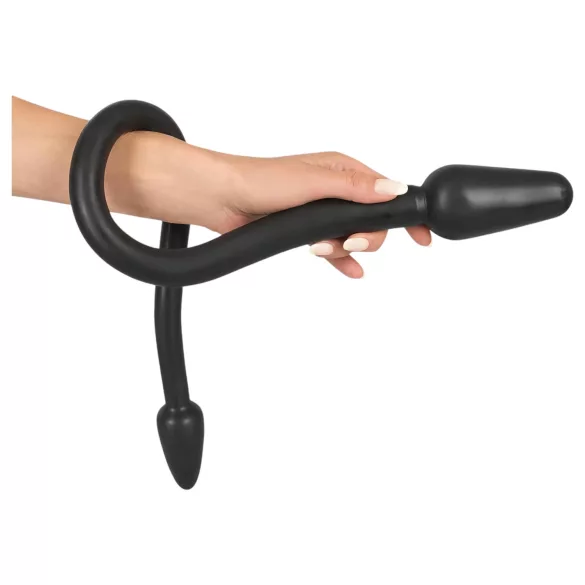 Rebel Double Plug - Doppel-Spitz Analplug (schwarz)