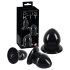 You2Toys - Dehnungsplug-Set - Analplug-Set - 3 Stück (schwarz)