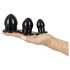 You2Toys - Dehnungsplug-Set - Analplug-Set - 3 Stück (schwarz)