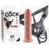 King Cock Strap-on 8 - anale Dildo - natur