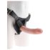 King Cock Strap-on 8 - Aufziehbarer Dildo - Hautfarben