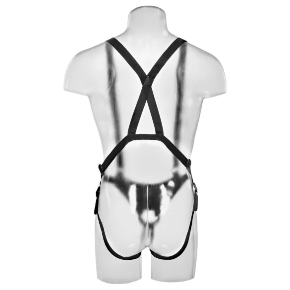 King Cock Strap-on 11 - hohl, verstellbarer Dildo mit Harness (28cm)