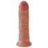 King Cock 8 Dildo (20 cm) - Dunkel Hautfarben