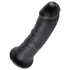 King Cock 8 Dildo (20 cm, schwarz)