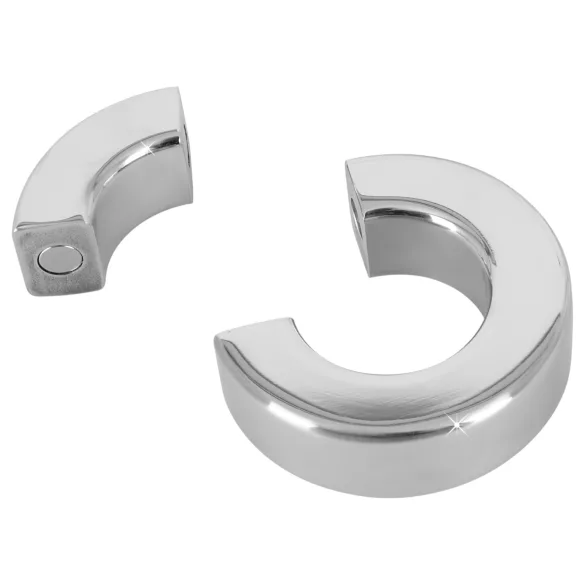 Sextreme - Schwerer magnetischer Hodenring und Stretcher (341g)