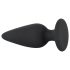 Black Velvet Schwer - 75g Analplug (schwarz)