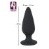 Black Velvet Schwer - 75g Analplug (schwarz)