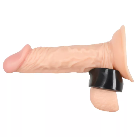Rebel Ball - Penis- und Hodenring-Set - (schwarz)