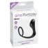 Analfantasy Ass-Gasm - Analplug mit Penisring (Schwarz)