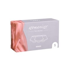   Womanizer Premium S - Ersatzsaugglocken Set - weiß (3er Pack)