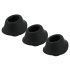 Womanizer Premium M - Ersatz-Saugkappenset - Schwarz (3 Stk.)