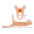 You2Toys - Strap-on - Anlegbarer, hohler Dildo (groß) - Natur
