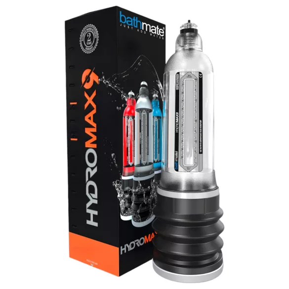 Bathmate Hydromax9 - hydraulische Penispumpe (transparent)