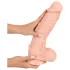 Realistixxx Giant XXL - naturgetreuer Dildo (32cm) - hautfarben