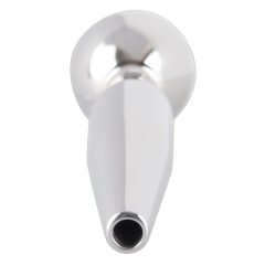   Penisplug Cum-Thru Play - hohler Stahl-Urethrendilatorkegel (0,5-1cm)