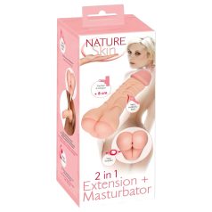 Nature Skin - 2in1 Po & Penishülle (natur)