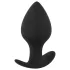 Black Velvets - Silikon-Analplug-Set (3-teilig, schwarz)