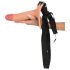 Realistixxx Strap-on - anschließbarer, hohler Dildo (natur)