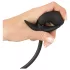 You2Toys - kugelgeladener, aufpumpbarer Analplug (schwarz)