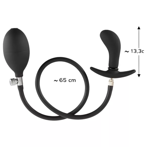 You2Toys - aufpumpbarer Analdehnungs-Plug (schwarz)
