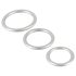 You2Toys Metallic - Silikon Penisring-Set (3er Pack)