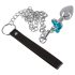 You2Toys - Anal Plug Set mit Leine (Silber)