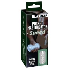 STROKER Speed - durchsichtiges Masturbator-Möpsechen