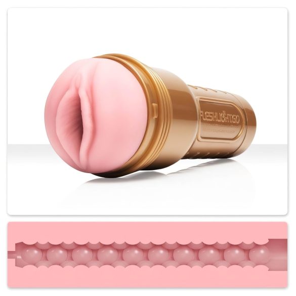 Fleshlight GO Stamina Training Einheit Lady - kompakte Vagina (rosa)