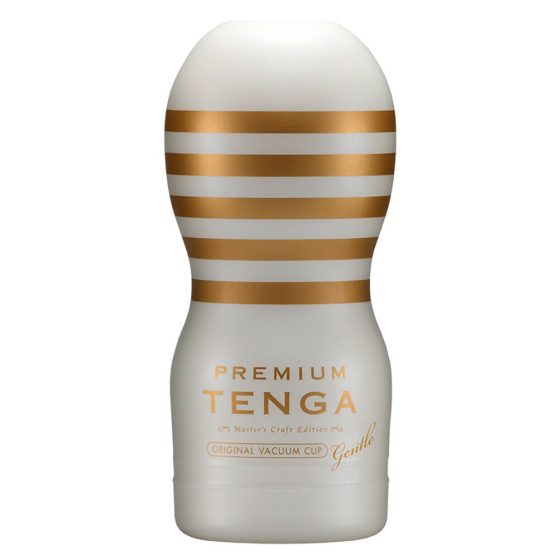 TENGA Premium Gentle - Einweg-Masturbator (Weiß)