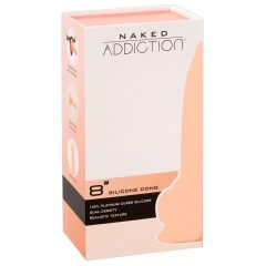 Naked Addiction 8 - Saugnapf, realistischer Dildo (20cm)