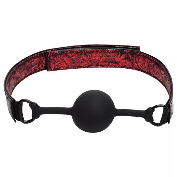 Fifty Shades of Grey - schwarzes/rotes Mundknebel