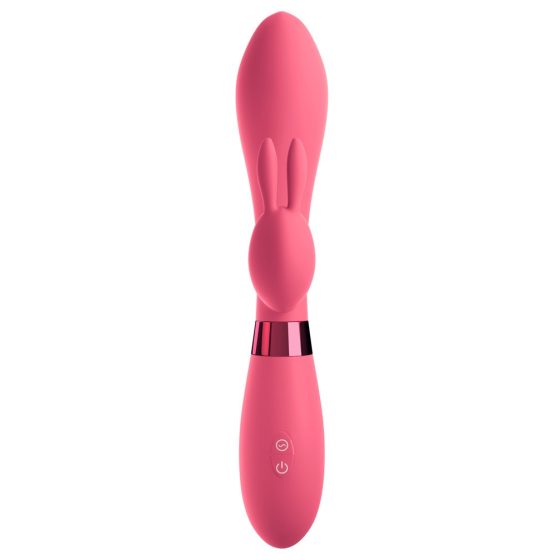 OMG Selfie - wasserdichter G-Punkt-Vibrator mit Klitorisarm (pink)