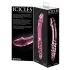 Icicles Nr. 57 - Doppelseitiger Glasdildo mit Penisform (Rosa)