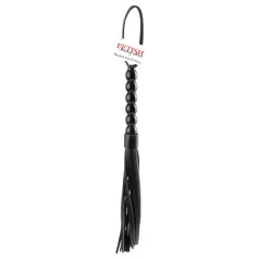 Fetish Fantasy - Perlen-Peitsche (Schwarz)